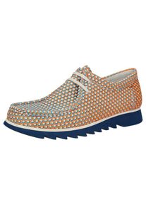 Sioux, Herren Mokassin 'Grash.-H172-21', Blau / Orange