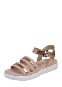Bugatti, Damen Sandale, Gold / Ros&eacute;