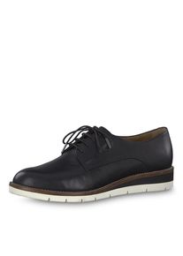Tamaris, Damen Schn&uuml;rschuh, Schwarz