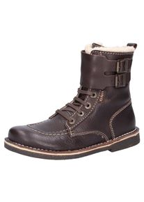 Kickers, Damen Stiefelette, Hellbeige / Kastanienbraun
