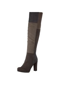Tamaris, Damen Stiefel Patchwork, Grau