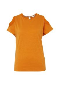 Tom Tailor Denim, Damen T-Shirt, Goldgelb