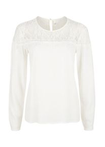 Q/S Designed By, Damen Blusenshirt, Weiß