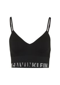 Calvin Klein Underwear, Damen Bustier mit Logo-Bund, Grau / Schwarz