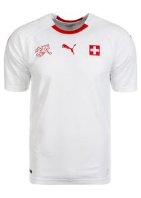 Puma, Herren Schweiz Trikot Away WM 2018 , Wei&szlig;