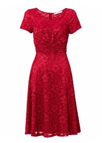 Heine, Damen Spitzenkleid, Rot