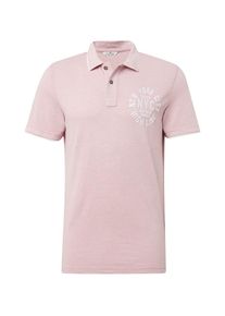 Tom Tailor, Herren Shirt, Rosa / Weiß