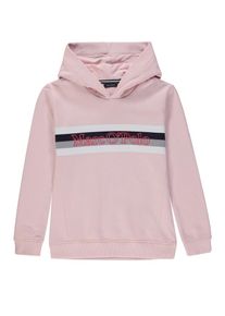 Marc O'Polo Junior Marc O'Polo Junior, M&auml;dchen Kapuzenpullover, Grau / Rosa / Rot / Wei&szlig;