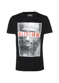 Mister Tee, Herren T-Shirt '2Pac All Eyez On Me', Schwarz / Weiß