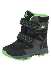 Lico, M&auml;dchen Winterstiefel 'CAMBRIDGE', Grau / Kiwi / Schwarz