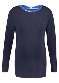 Esprit Maternity, Damen T-shirt, Nachtblau / Himmelblau / Schwarz / Weiß