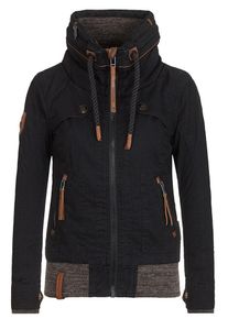 Naketano, Damen Jacket 'Girl With A Dark Side', Schwarz