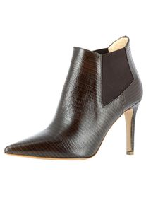 Evita, Damen Stiefelette, Dunkelbraun