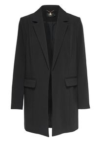 Only, Damen Langer Blazer, Schwarz