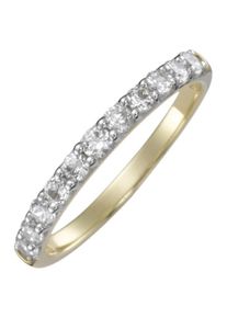 Firetti, Damen Verlobungsring / Vorsteckring / Memoire, Gelbgold, Gold / Silber