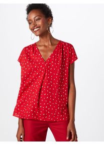 Esprit, Damen Bluse, Rot / Schwarz / Weiß