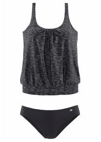 Kangaroos, Damen Oversize-Tankini, Schwarz
