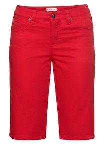 sheego Basic, Damen Bermudas, Hellrot