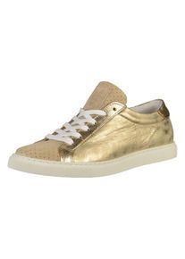 Mustang, Damen Sneaker, Gold / Wei&szlig;