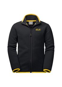 Jack Wolfskin, Fleecejacke 'B ARCTIC WOLF FLEECE', Gelb / Schwarz