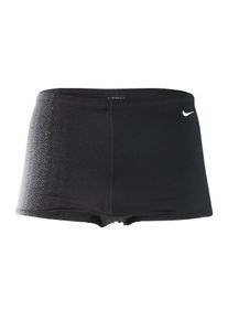 Nike Swim, Herren Badehose 'SQUARE LEG', Graumeliert / Schwarz