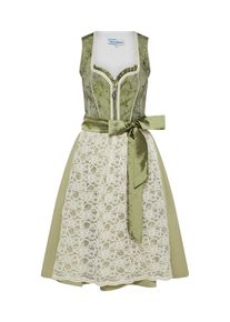 MONDKINI, Damen Dirndl, Creme / Hellgrün