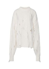THE KOOPLES, Damen Pullover 'TWISTED', Weiß