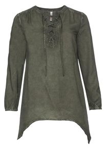 sheego Casual, Damen Tunika, Khaki