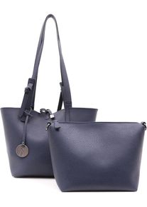 SURI FREY, Damen Shopper 'Issy', Blau / Schwarz
