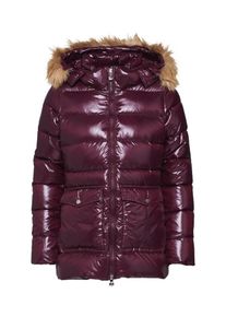 Pyrenex, Damen Jacken 'AUTHENTIC JACKET SHINY SYNTHETIC FUR', Aubergine