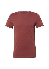 Tom Tailor, Herren T-Shirt, Rostrot