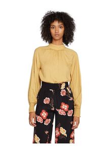 EDITED, Damen Bluse 'Larina', Senf