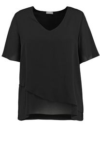 SAMOON, Damen Bluse, Schwarz