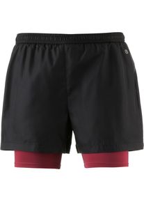Unifit, Herren Laufshorts, Graphit / Schwarz