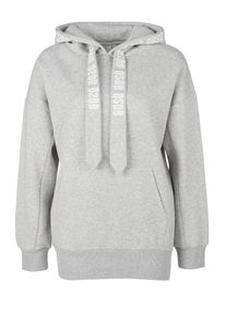 Q/S Designed By, Damen Hoodie, Grau / Weiß