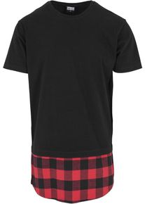 Urban Classics, Herren Tee, Rot / Schwarz