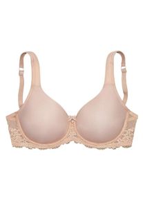 Lascana, Damen Spacer-T-Shirt-BH, Rosa