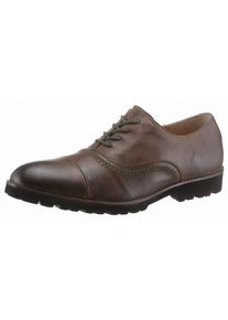 Spieth & Wensky SPIETH & WENSKY, Herren Trachtenschuh mit Stickerei, Braun