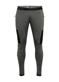 MOROTAI, Herren Sporthose 'Running Performance Pants', Graumeliert / Schwarz