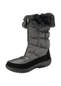 JOLANA & FENENA JOLANA & FENENA, Damen Winterstiefel, Grau / Schwarz