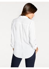Heine, Damen Hemdbluse, Weiß