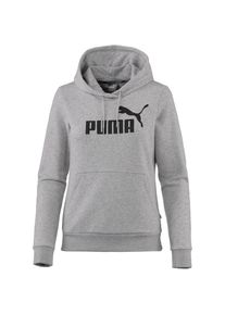 Puma, Damen Hoodie, Graumeliert / Schwarz