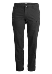Jack & Jones JACK & JONES, Herren Cargohose 'DRAKE CHOP AKM 574 BLACK PS', Schwarz