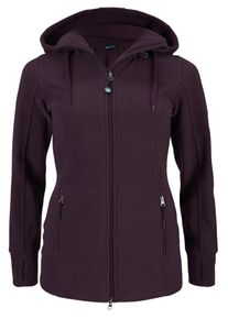 Polarino, Damen Fleecejacke, Brombeer