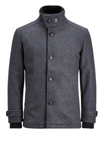 Jack & Jones JACK & JONES, Herren Woll Jacke, Grau