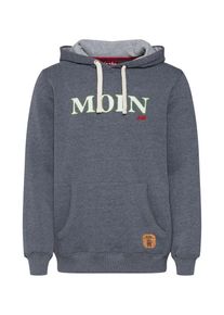 Derbe, Herren Sweatshirt 'Stan', Schwarz / Weiß