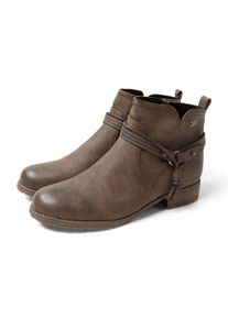 Tom Tailor, Damen Stiefelette, Brokat