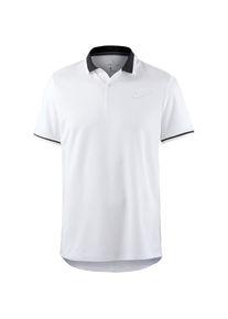 Nike, Herren Poloshirt 'Advantage Polo Classic Tennis Polo', Weiß