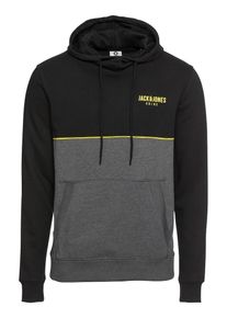 Jack & Jones JACK & JONES, Herren Sweatshirt 'JCOPIPING', Grau / Schwarz