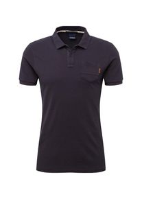 Scotch & Soda SCOTCH & SODA, Herren Poloshirt 'Ams Blauw gart dye polo in seasonal shades', Dunkelblau
